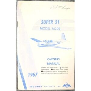 1967 Mooney‎ Super 21 M20E Owner's Manual + 1954 Bendix Aircraft Magneto Book